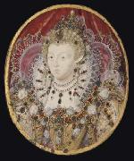 Nicholas Hilliard Previously unrecorded Portrait miniature oil painting artist